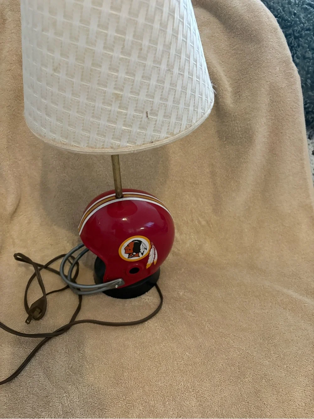 1973 Washington Redskins Helmet Lamp Pro Sports Marketing Inc Works 17